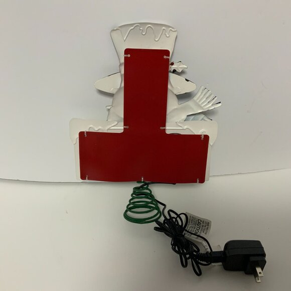 LED Snowman Tree Topper Holiday Time 10.75 inch Christmas Frosty Lighted - Picture 9 of 9